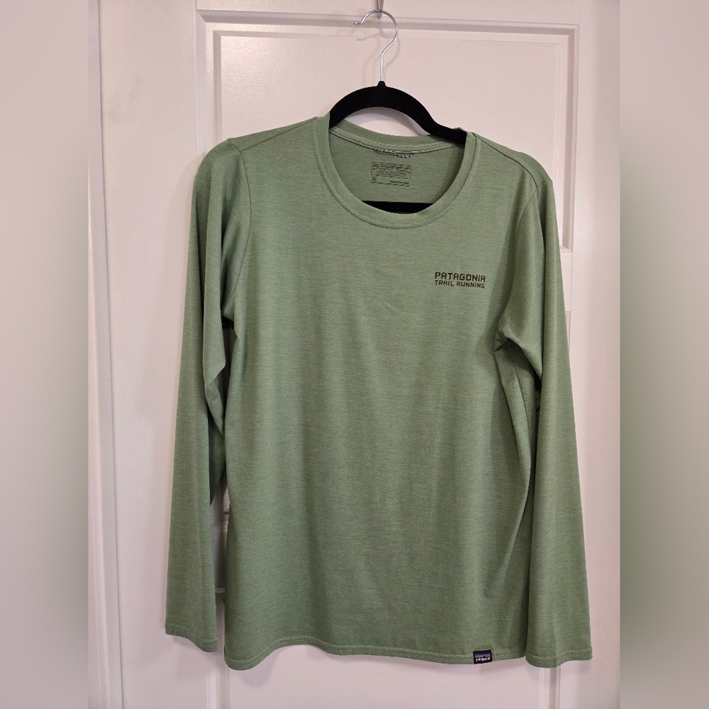 Patagonia Women's Green Trail Running Top